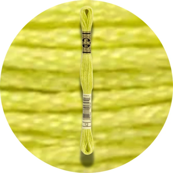 DMC Mouliné Spécial 25 Broderigarn, Ensfarvet, Røde/Gule/Orange nuancer
